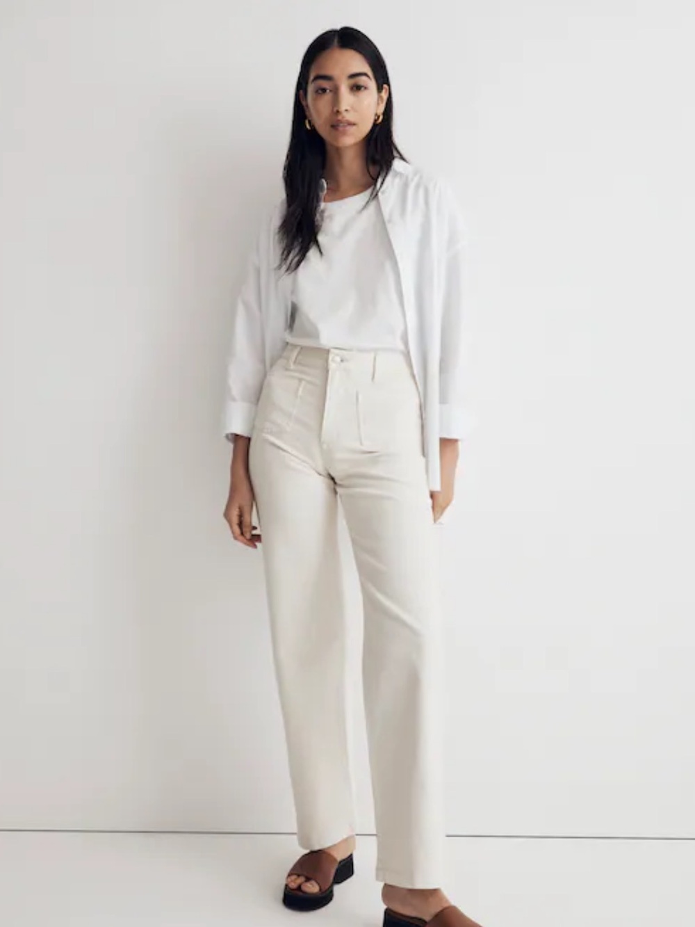 Madewell Perfect Vintage Wide Leg Jeans, Patch Pocket Edition